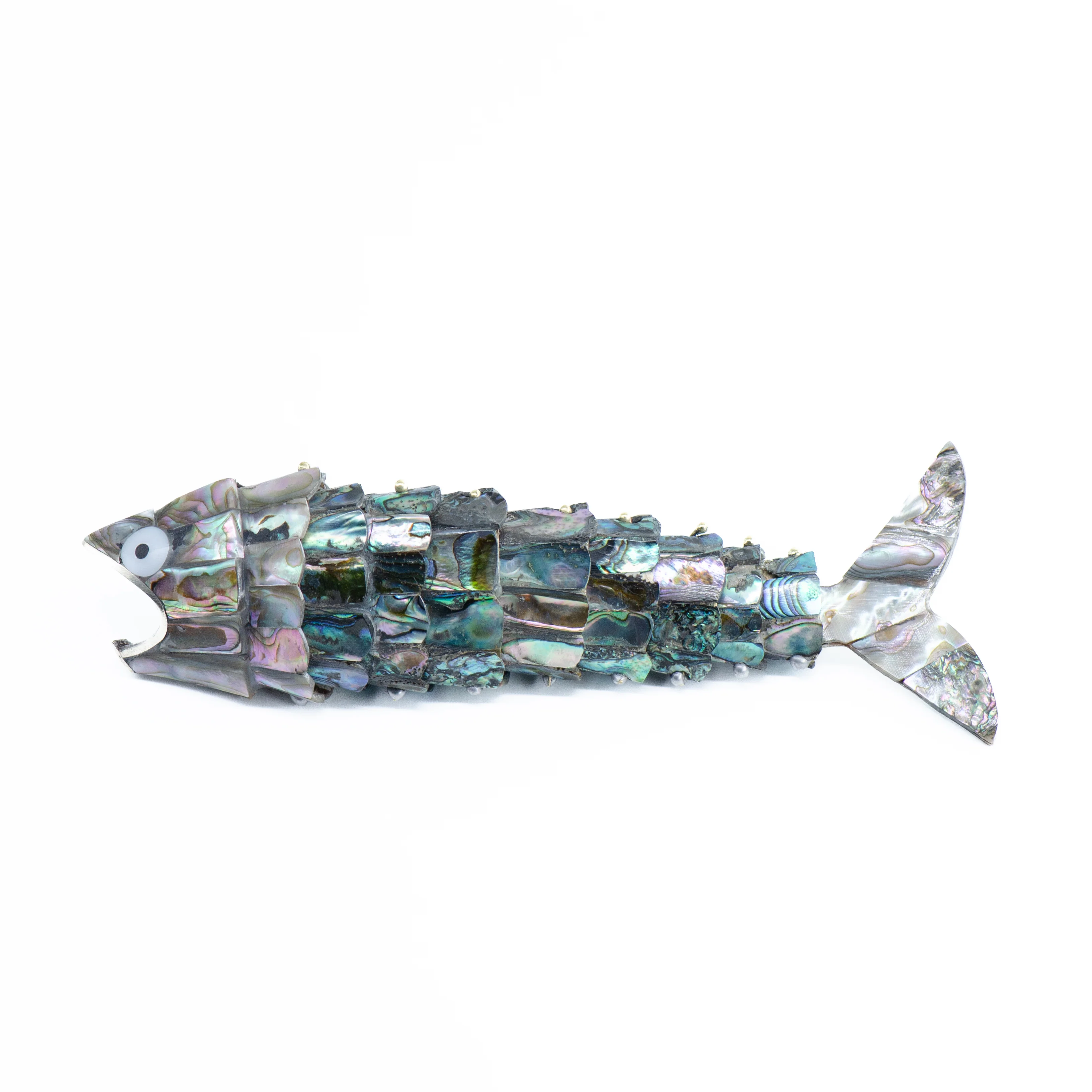 Articulated Abalone Shell Fish Bottle Opener - Image 6