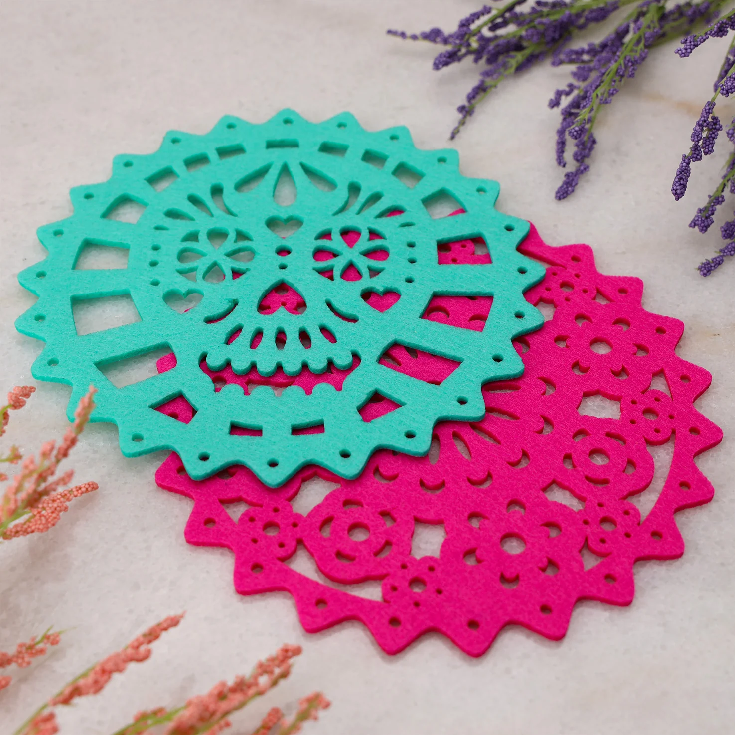 Felt "Papel Picado" Trivet - Image 3