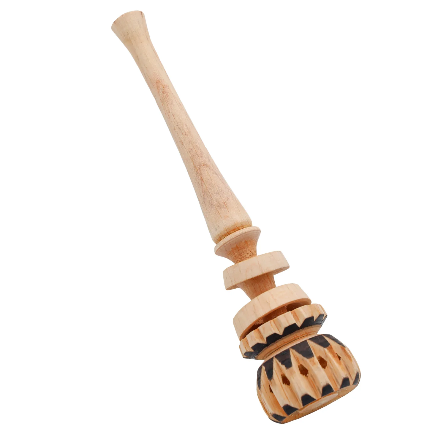 Small Natural Wooden Molinillo Whisk - Image 6