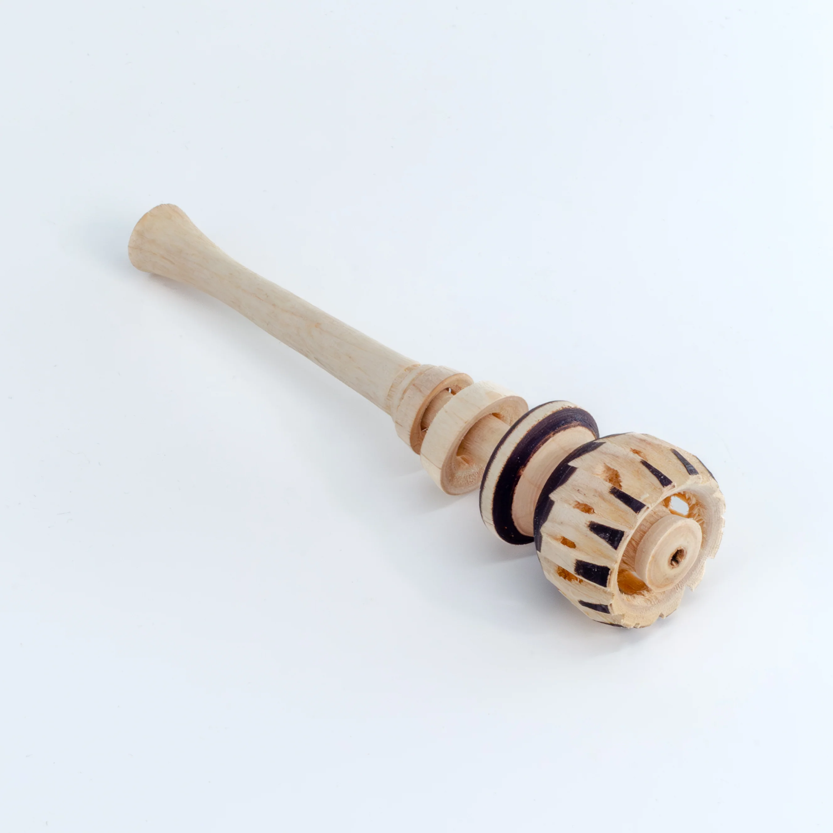 Small Natural Wooden Molinillo Whisk - Image 8