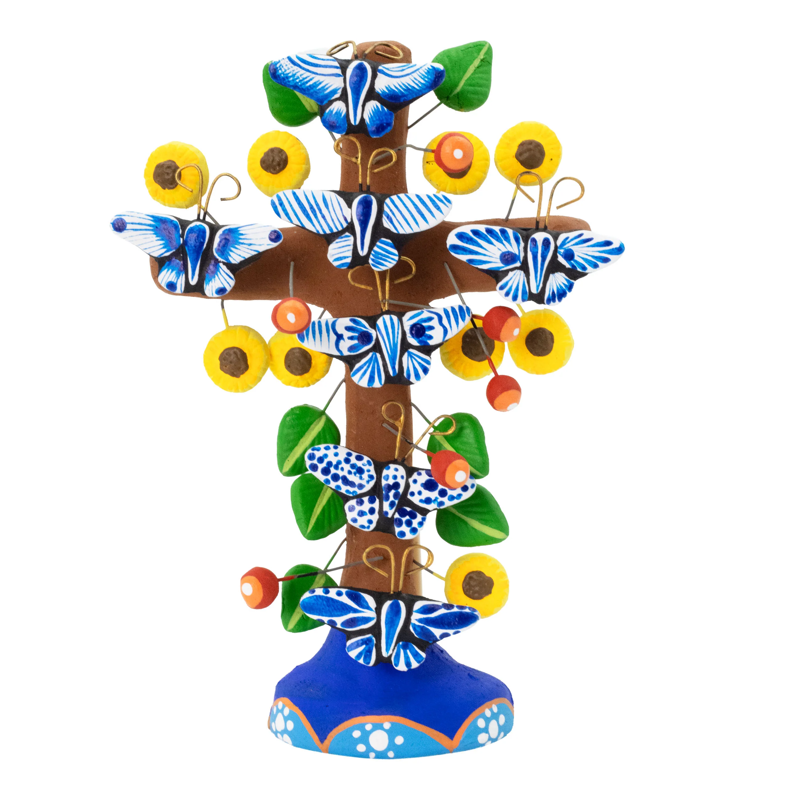 Tree of Life Clay Wall Cross - Image 11