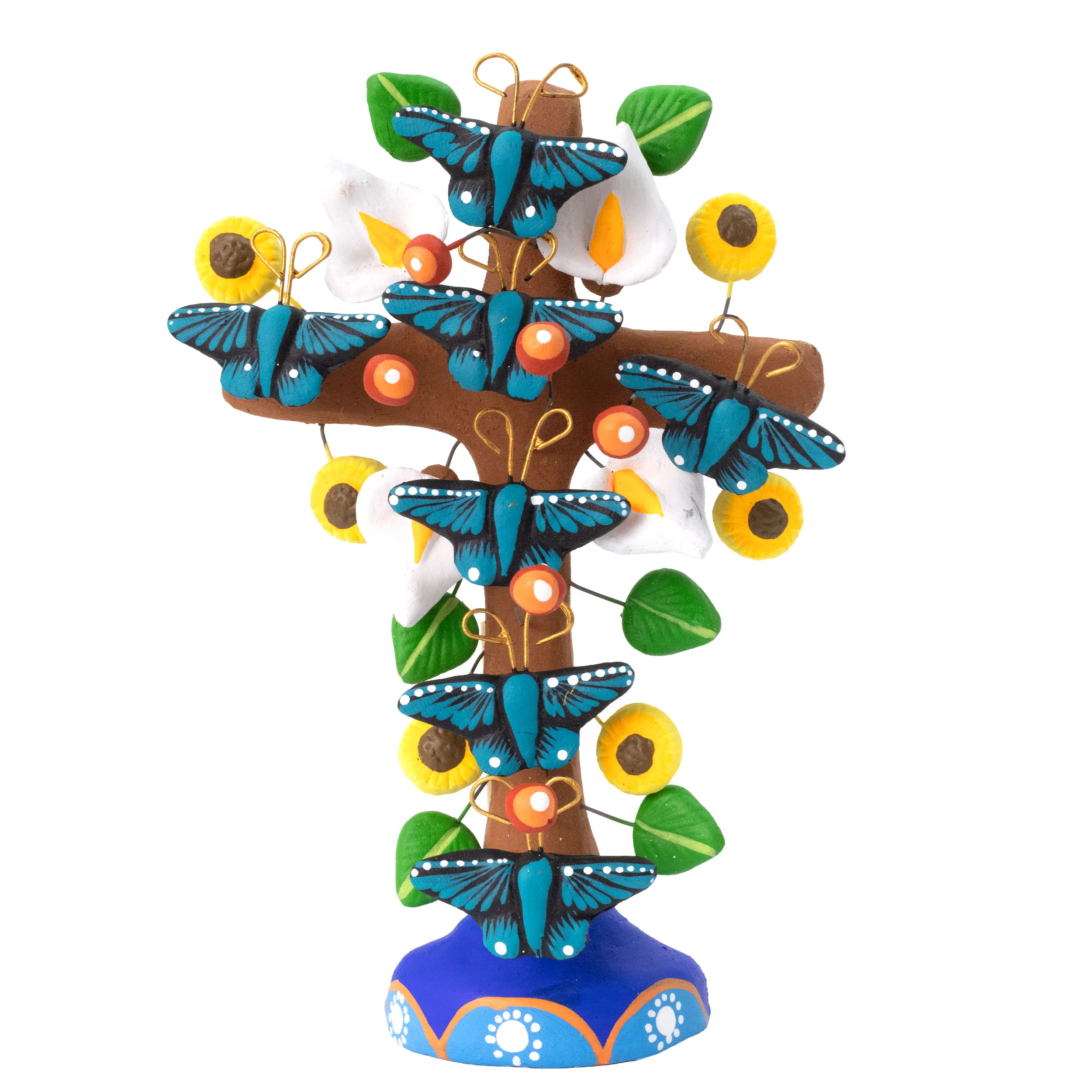 Tree of Life Clay Wall Cross - Image 14