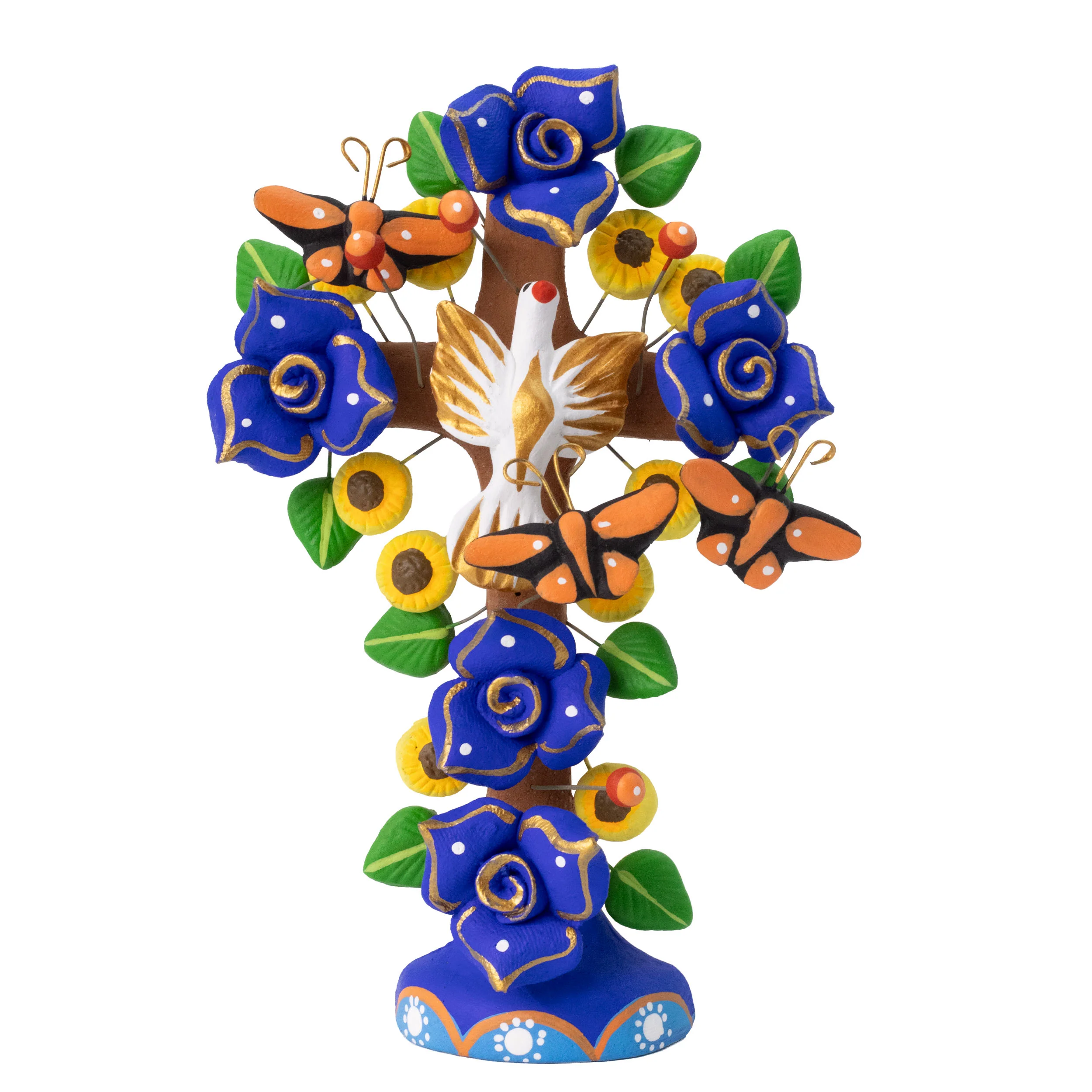 Tree of Life Clay Wall Cross - Image 15